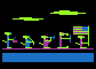 Moptown Parade atari screenshot