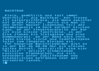 Mord an Bord atari screenshot