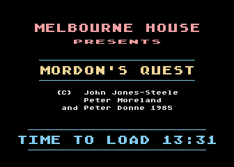 Mordon's Quest atari screenshot