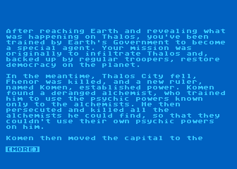 Morgan Tyler Series #2 - The Cursed Planet atari screenshot