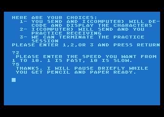 Morse Code Trainer — screenshot 1