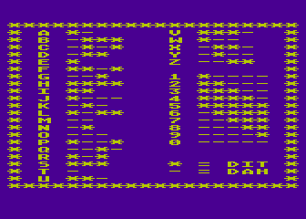 Morse Tutor Program