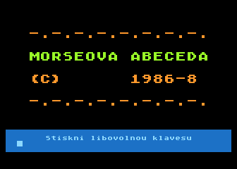 Morseova Abeceda atari screenshot