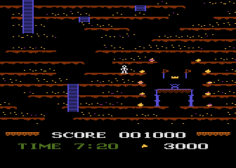 Mountain King atari screenshot
