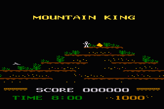 Mountain King atari screenshot