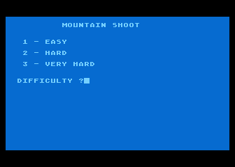 Mountain Shoot — screenshot 1