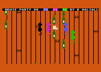Mouse Party atari screenshot