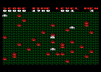 Mow Down atari screenshot