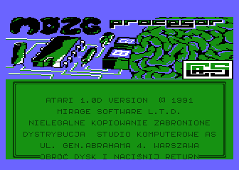 Mozgprocesor — screenshot 1