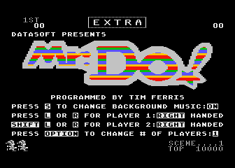 Mr. Do! atari screenshot