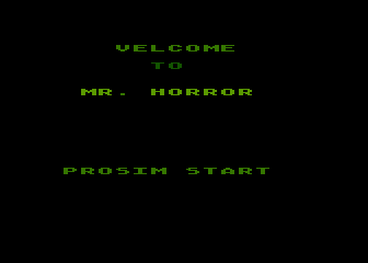 Mr. Horror atari screenshot