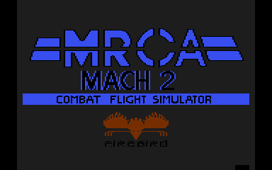 MRCA Mach 2 Combat Flight Simulator