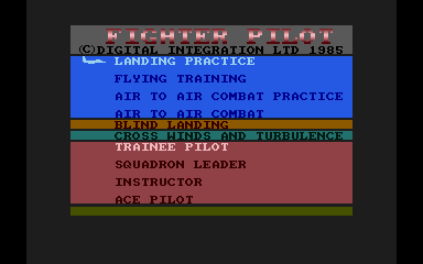 MRCA Mach 2 Combat Flight Simulator atari screenshot