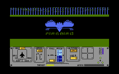MRCA Mach 2 Combat Flight Simulator atari screenshot