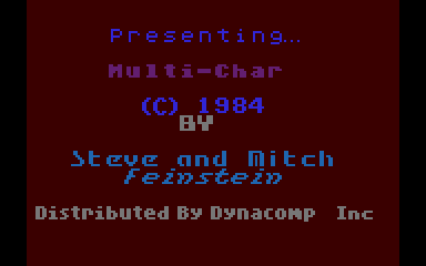 Multi-Char — screenshot 1