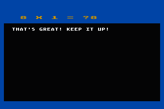 Multiplication Practice Program — screenshot 1
