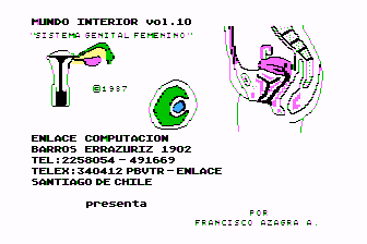 Mundo Interior - Volumen 10 - El Sistema Genital Femenino  atari screenshot