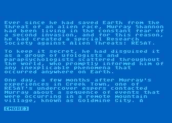 Murray Shannon Series #2 - The Horror of Goldmine City  atari screenshot