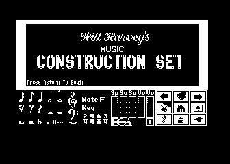 Music Construction Set atari screenshot