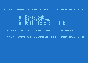 Music III - Scales and Chords atari screenshot