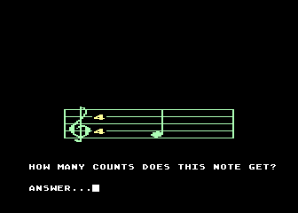 Music Major atari screenshot
