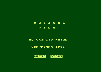 Musical Pilot atari screenshot
