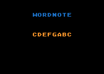 Musigame atari screenshot
