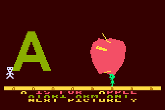 My First Alphabet atari screenshot