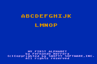 My First Alphabet — screenshot 1