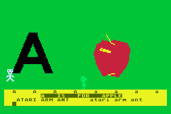 My First Alphabet atari screenshot