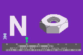 My First Alphabet atari screenshot