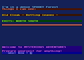 Mysterious Adventure No. 1 - The Golden Baton — screenshot 1