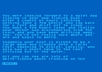 Mystery Isles atari screenshot