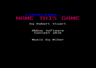 Name This Game atari screenshot