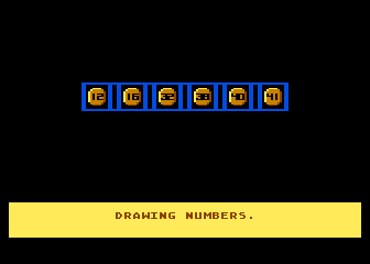 National Lottery Random Number Generator atari screenshot