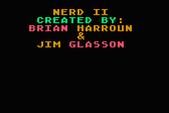 Nerd II atari screenshot