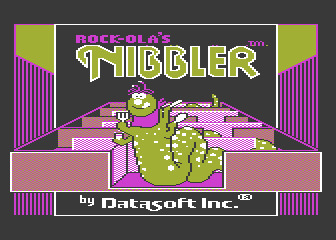 Nibbler atari screenshot