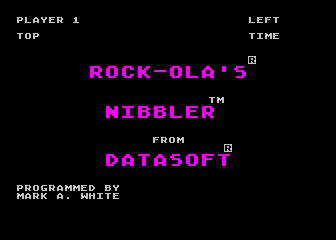 Nibbler atari screenshot