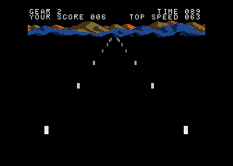 Night Driver atari screenshot