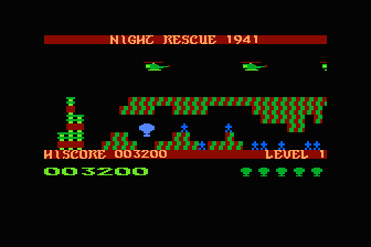 Night Rescue 1941 atari screenshot