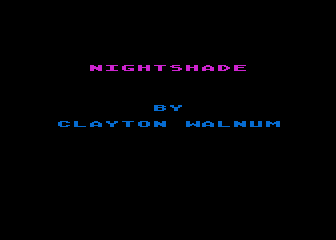 Nightshade atari screenshot