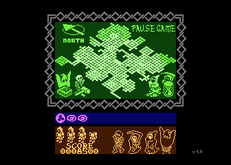 Nightshade atari screenshot
