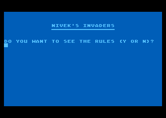 Nivek's Invaders — screenshot 1