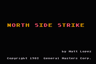 North Side Strike atari screenshot