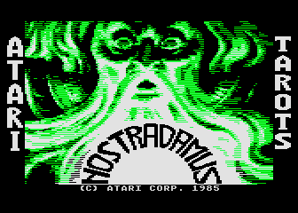 Nostradamus atari screenshot