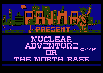 Nuclear Adventure or the North Base atari screenshot