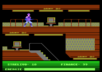 Nuclear Adventure or the North Base atari screenshot