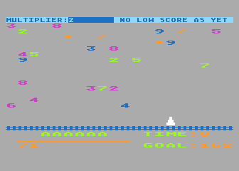 Number Stumper atari screenshot