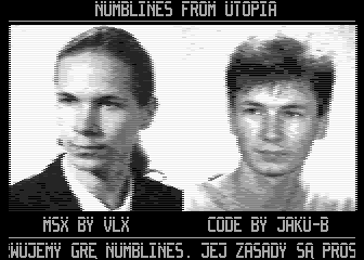 Numblines atari screenshot