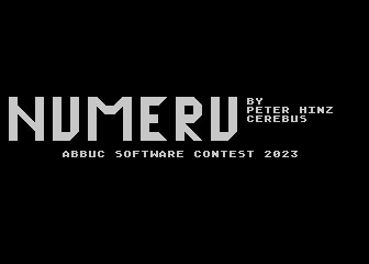 Numeru atari screenshot